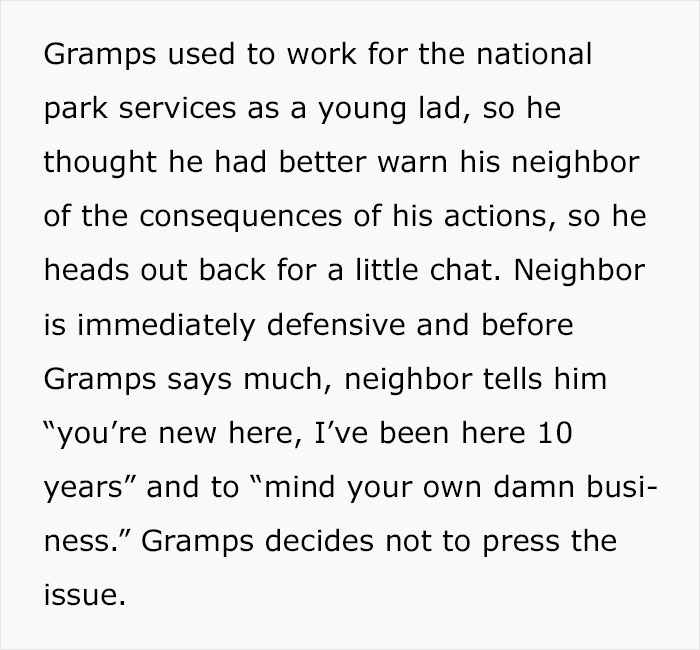 Man Warns Neighbor That Illegally Extended Land Is A Bad Idea, Gets Ignored, Later Watches As Authorities Tear His Yard Down