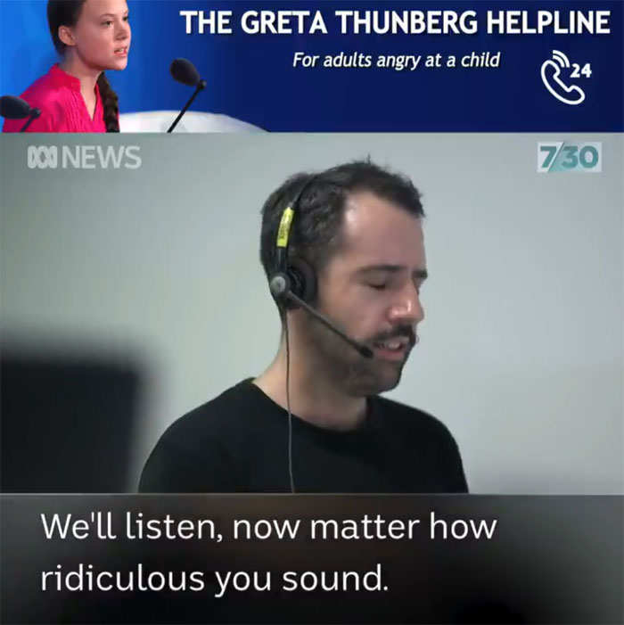 Satirical Hotline For People Angry At Children Exists And Greta Thunberg Herself Approves Satirical Hotline For People Angry At Children Exists And Greta Thunberg Herself Approves
