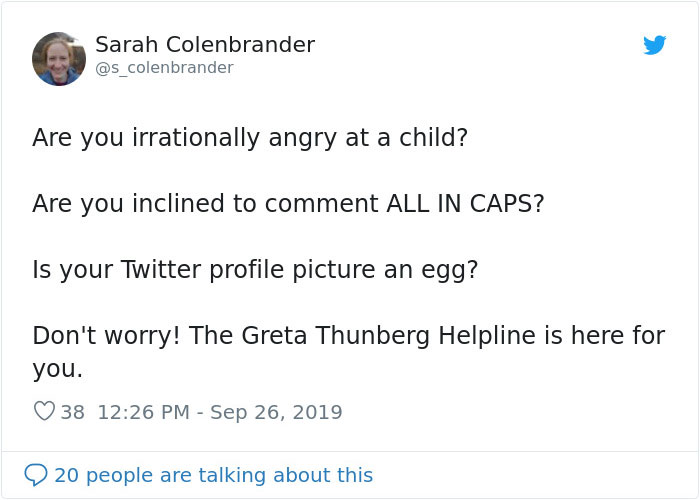 Satirical Hotline For People Angry At Children Exists And Greta Thunberg Herself Approves Satirical Hotline For People Angry At Children Exists And Greta Thunberg Herself Approves