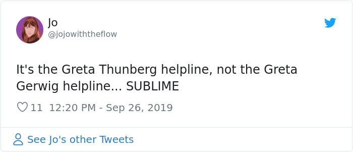 Satirical Hotline For People Angry At Children Exists And Greta Thunberg Herself Approves