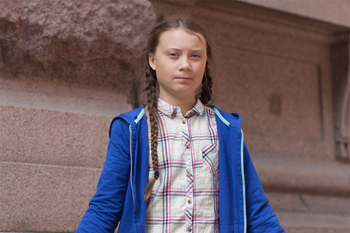 Trump Mocks Greta Thunberg’s Speech, She Shades Him In Her Twitter Bio