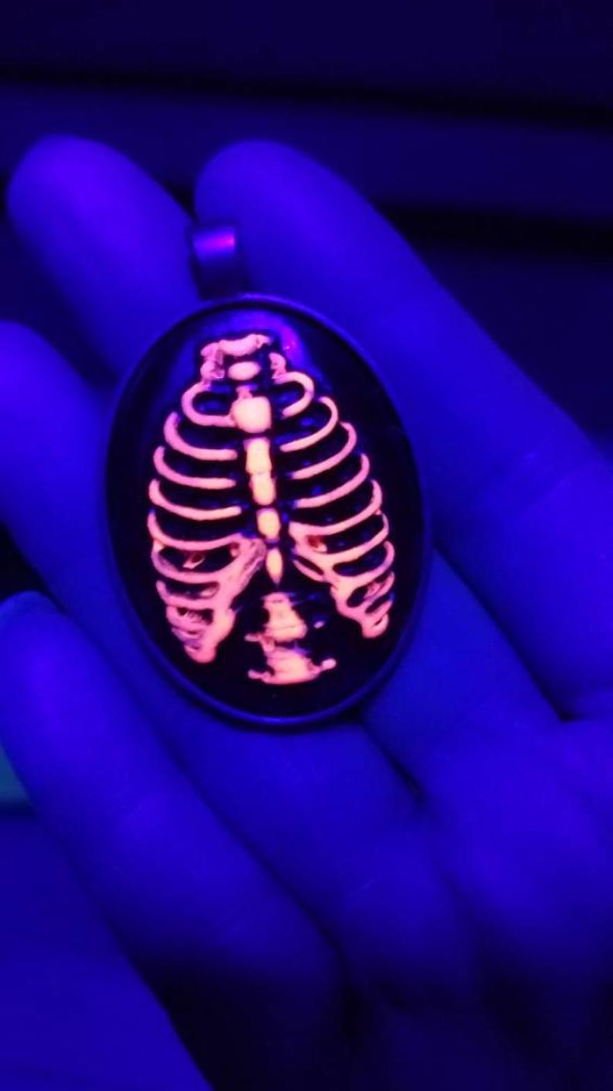 Artist In The Ozarks Turns Old Watch Parts Into Halloween Jewelry