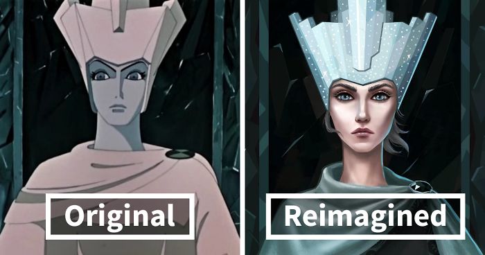 I Was Inspired By How Other Artists Reimagined Disney Princesses, So I Decided To Illustrate Soviet Princesses (8 Pics)