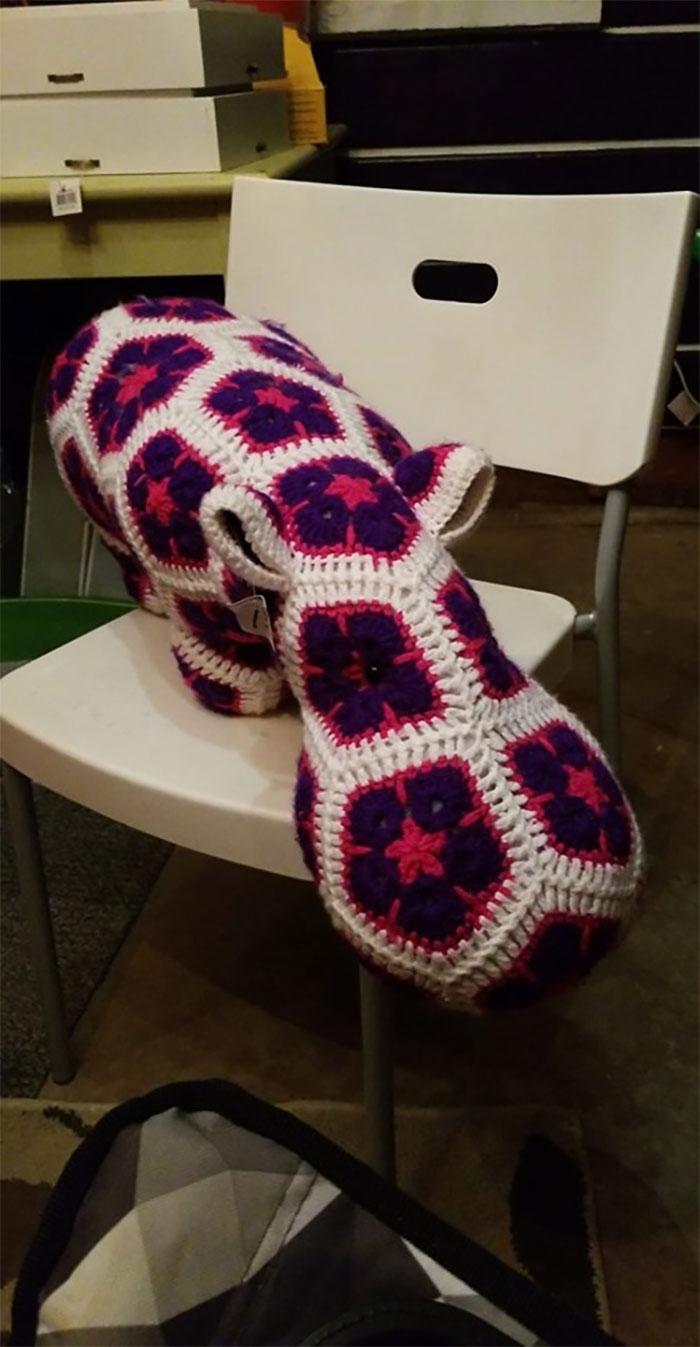 My Roommate Is A Goodwill Queen... She Finds This Today And When I Tell Her How Much I Love It She Tells Me To Keep It... I'm Dead