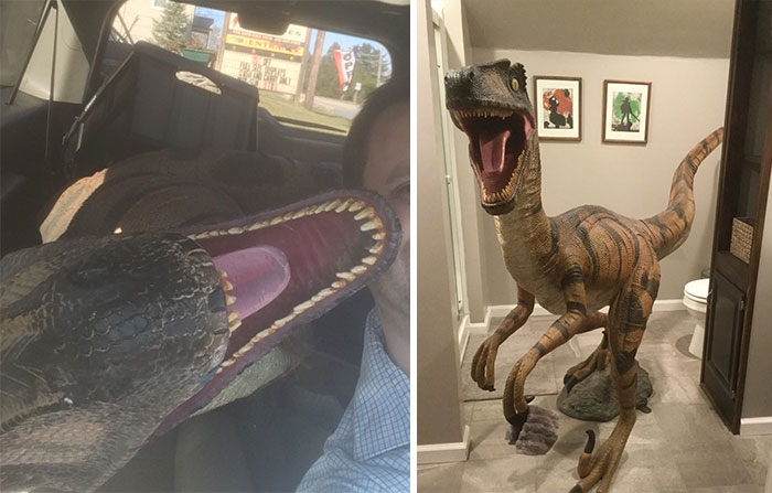 My Husband Saw This In Front Of An Antique Shop While On A Business Trip In Pennsylvania. It Totally Came Home! 