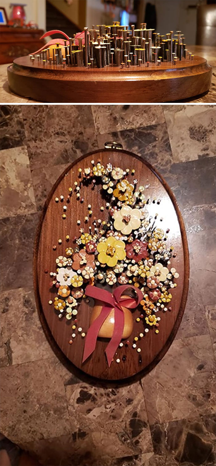 Found This Beauty At A Garage Sale In Kansas City Missouri. All Nails And Screws. I Absolutely Love It