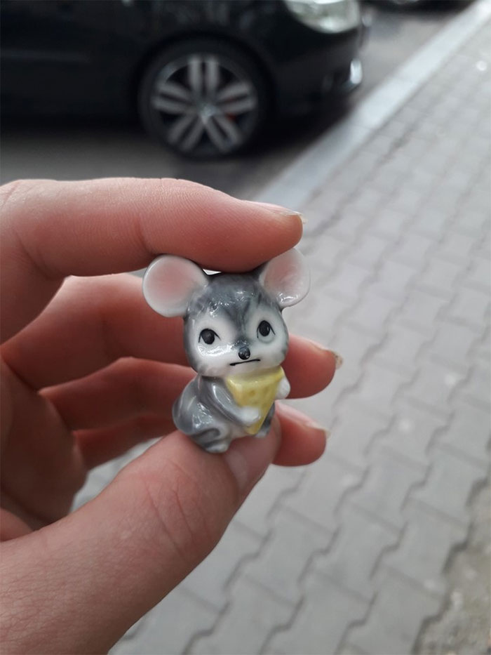 Found This Cutie In A Small Thrift Shop From Romania (My Home Country) And He Definitely Came Home With Us