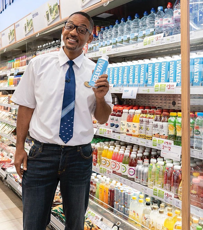 Hater Gets Quickly Shut Down After Attacking Will Smith For Promoting His Son's Bottled Water