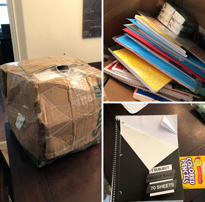 The Way My Son’s School Supplies Were Packed And Delivered
