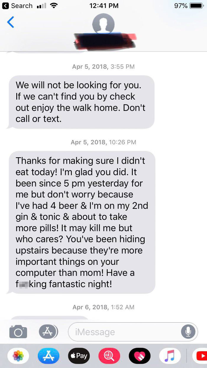 One Of Many Times My Narcissistic Mother When She Took Her Frustrations Out On Me