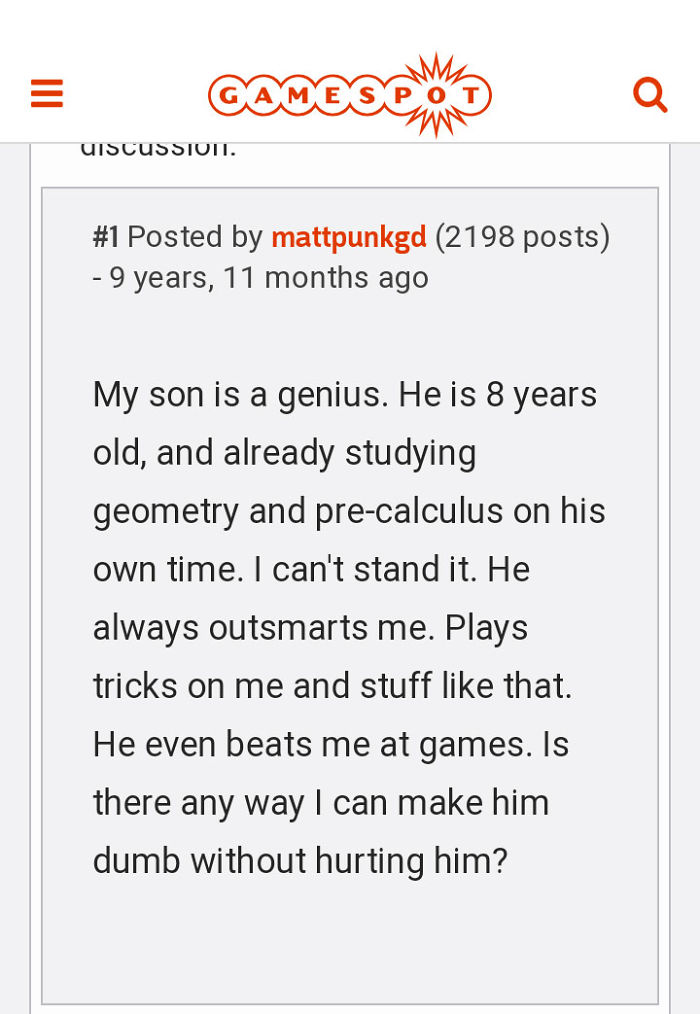 She Should Have Been Proud Of Him