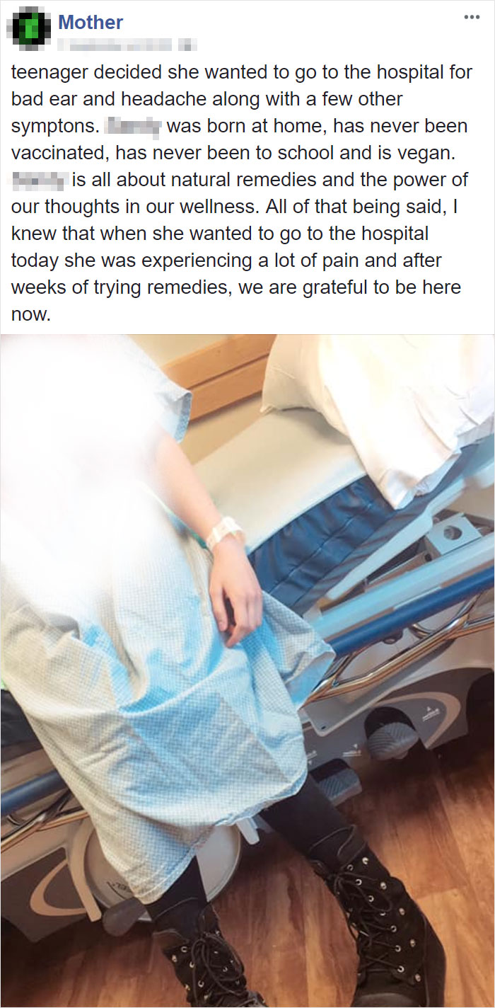 It's Horrible To Think That The Kid Had To Beg Her Parent To Take Her To The Emergency Room, But I'm Glad She Did