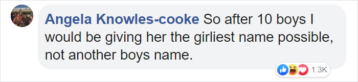 This Mother Finally Gives Birth To A Girl After Having 10 Boys In A Row