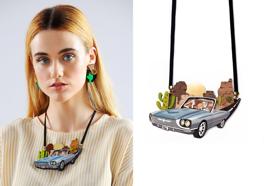 We Create Jewelry With Scenes From Movies Inside