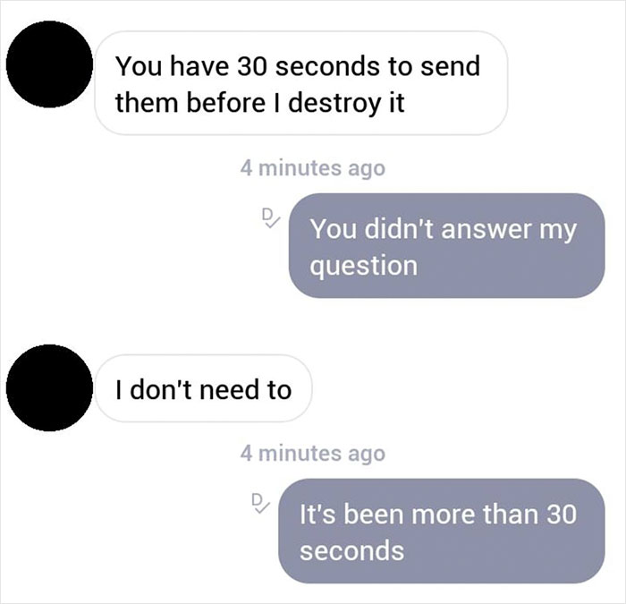 'Hacker' Says They Hacked Person's Phone, Their Scam Fails When The Victim Starts Asking Simple Questions 'Hacker' Says They Hacked Person's Phone, Their Scam Fails When The Victim Starts Asking Simple Questions