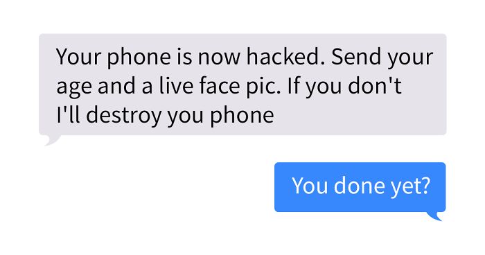 ‘Hacker’ Says They Hacked Person’s Phone, Their Scam Fails When The Victim Starts Asking Simple Questions