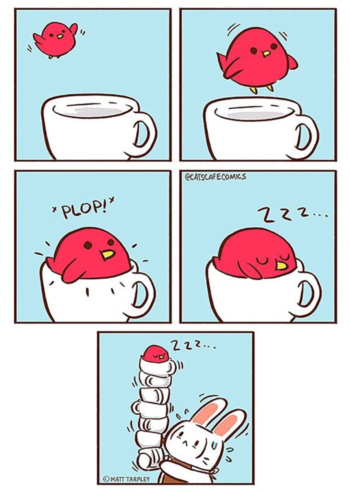 32 Wholesome Comics By Cat's Cafe That Will Brighten Your Day.