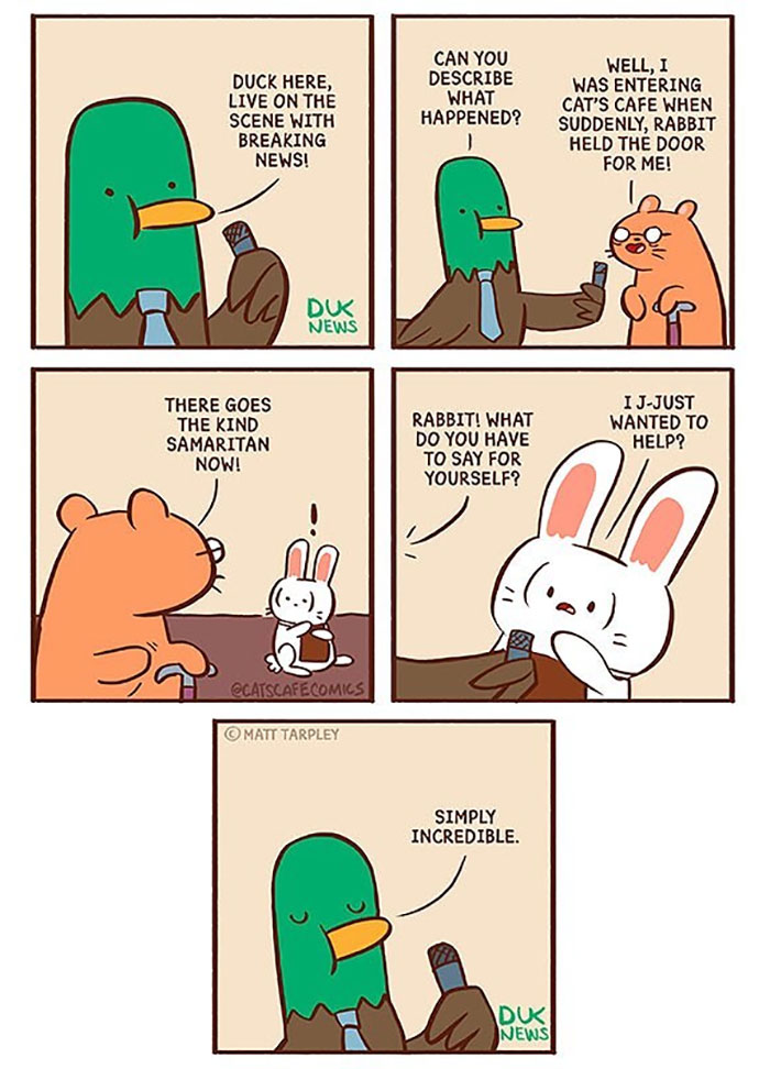 32 Wholesome Comics By Cat's Cafe That Will Brighten Your Day.