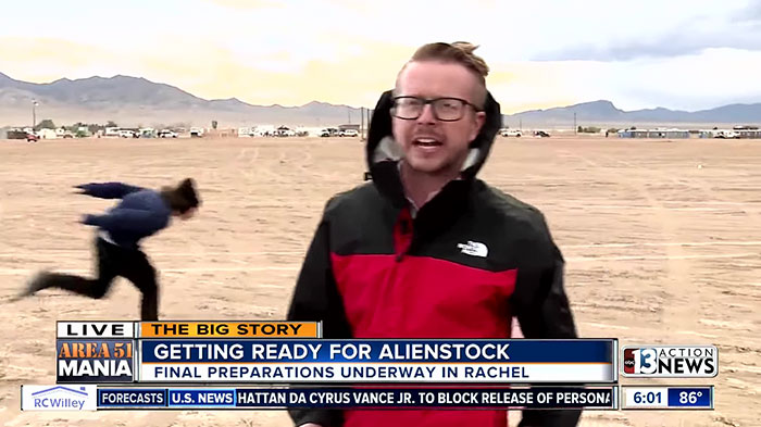 Man Spotted Naruto Running Near Area 51 During Live News Coverage Man Spotted Naruto Running Near Area 51 During Live News Coverage
