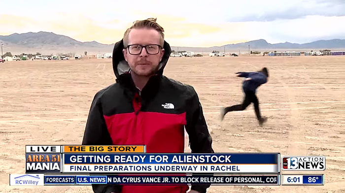 Man Spotted Naruto Running Near Area 51 During Live News Coverage Man Spotted Naruto Running Near Area 51 During Live News Coverage