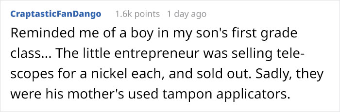 Dad Doesn't Know What A Menstrual Cup Is, Lets Son Take It To School For Show And Tell Dad Doesn't Know What A Menstrual Cup Is, Lets Son Take It To School For Show And Tell