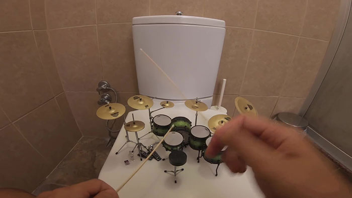 This Guy Plays System Of A Down's 'Toxicity' On A Miniature Drum Kit And It Rocks This Guy Plays System Of A Down's 'Toxicity' On A Miniature Drum Kit And It Rocks