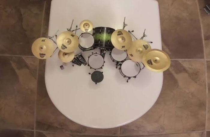 This Guy Plays System Of A Down's 'Toxicity' On A Miniature Drum Kit And It Rocks This Guy Plays System Of A Down's 'Toxicity' On A Miniature Drum Kit And It Rocks