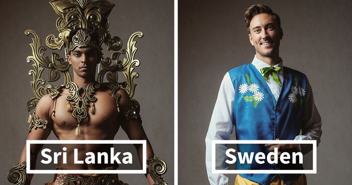 Mister Global Contestants Dress In Their National Costumes And Look Like Video Game Bosses