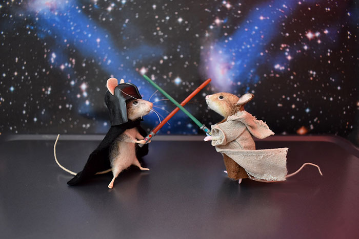 I Needle-Felt Mice And Dress Them Up As Famous Characters (25 New Pics)