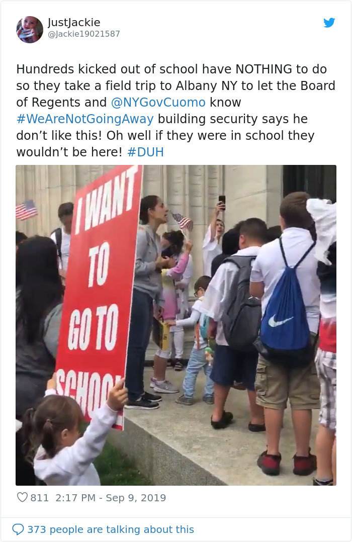 New York Bans Unvaccinated Children From Going To School And Their Anti-Vaxx Parents Are Furious New York Bans Unvaccinated Children From Going To School And Their Anti-Vaxx Parents Are Furious