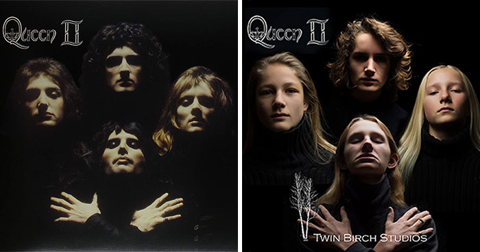 I’ve Been Photographing The Robinson Family For 6 Years With Their Kids Who Recreate Iconic Album Covers (13 Pics)