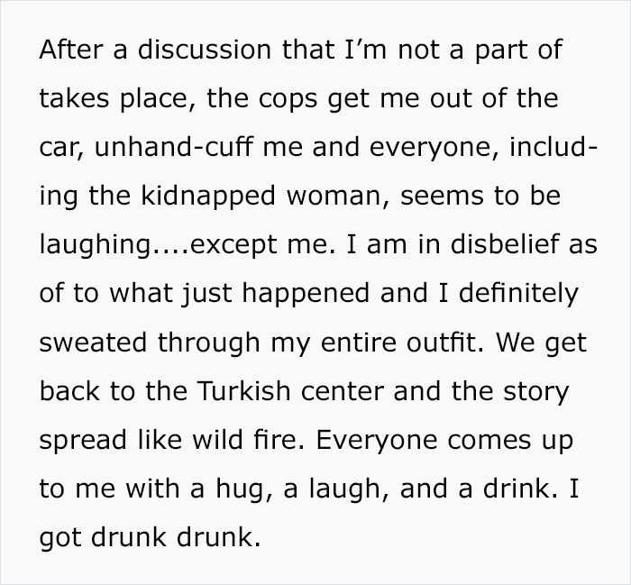 Guy Picks Up The Wrong Lady From The Airport, She Assumes She's Being Kidnapped Mid-Trip And Calls The Cops