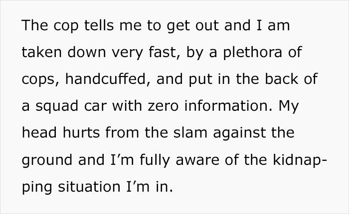 Guy Picks Up The Wrong Lady From The Airport, She Assumes She's Being Kidnapped Mid-Trip And Calls The Cops