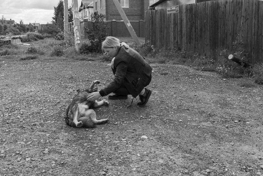 I Capture A Heartbreaking Story About A Woman That Dedicated Her Life To Stray Cats Despite Her Own Hardships I Capture A Heartbreaking Story About A Woman That Dedicated Her Life To Stray Cats Despite Her Own Hardships