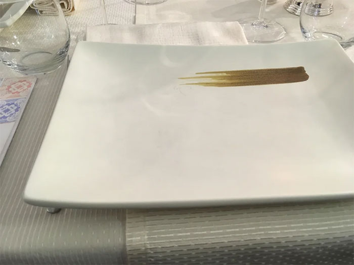 This Plate I Got At A Restaurant