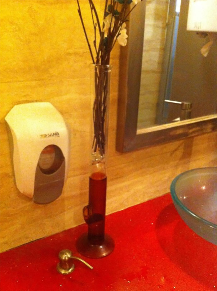 Walked Into A Chinese Restaurant. Found This In The Bathroom