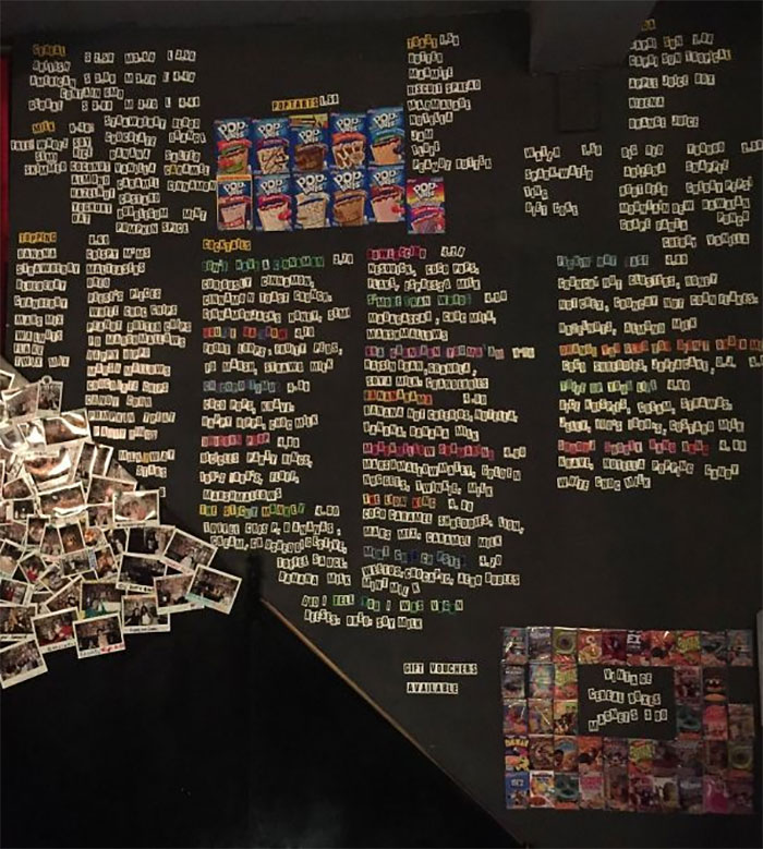 This Menu At Cereal Killer Cafe, London