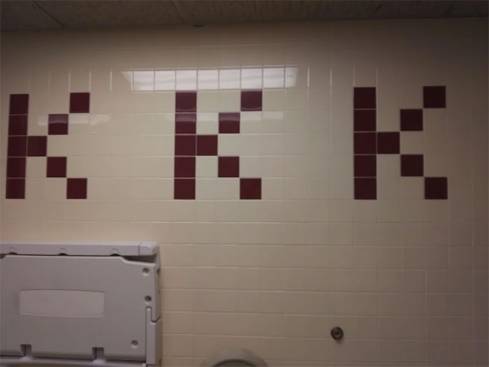 The Bathroom Walls In A King's Restaurant