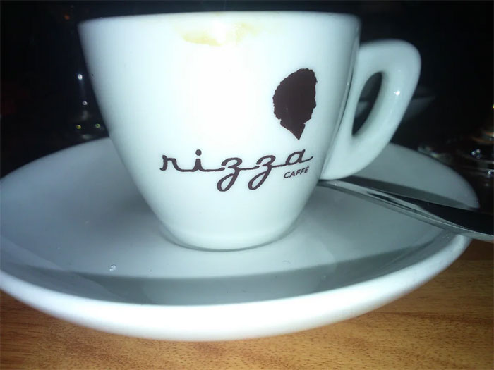 At An Italian Restaurant....