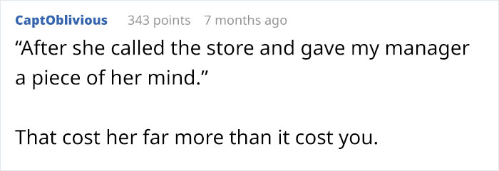 Entitled Customer Is Put In Place By A Cashier That Offered Her A Senior's Discount Entitled Customer Is Put In Place By A Cashier That Offered Her A Senior's Discount