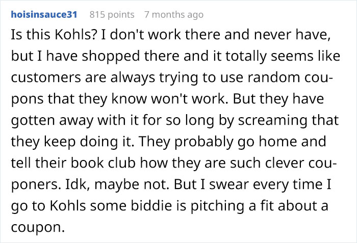 Entitled Customer Is Put In Place By A Cashier That Offered Her A Senior's Discount Entitled Customer Is Put In Place By A Cashier That Offered Her A Senior's Discount