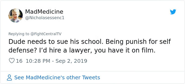 This Boy Gets Suspended For Fighting Back Against The Girl Who Beat Him At School And People Are Furious This Boy Gets Suspended For Fighting Back Against The Girl Who Beat Him At School And People Are Furious