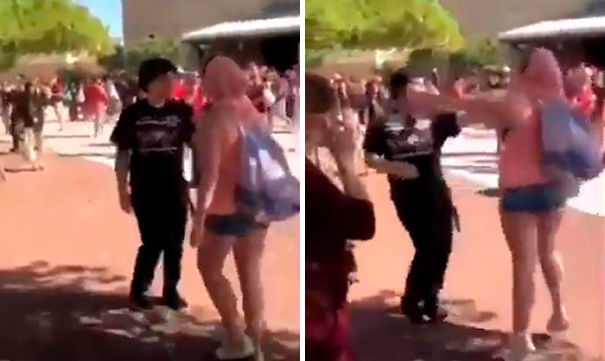 This Boy Gets Suspended For Fighting Back Against The Girl Who Beat Him At School And People Are Furious This Boy Gets Suspended For Fighting Back Against The Girl Who Beat Him At School And People Are Furious