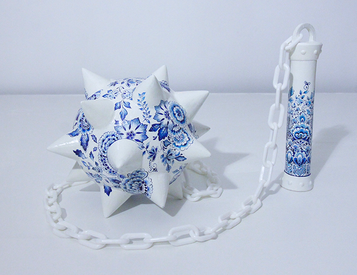 Artist Makes "Porcelain" Weapons To Explore What It Means To Be A Woman Artist Makes "Porcelain" Weapons To Explore What It Means To Be A Woman