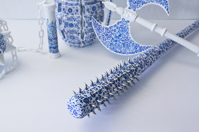 Artist Makes "Porcelain" Weapons To Explore What It Means To Be A Woman