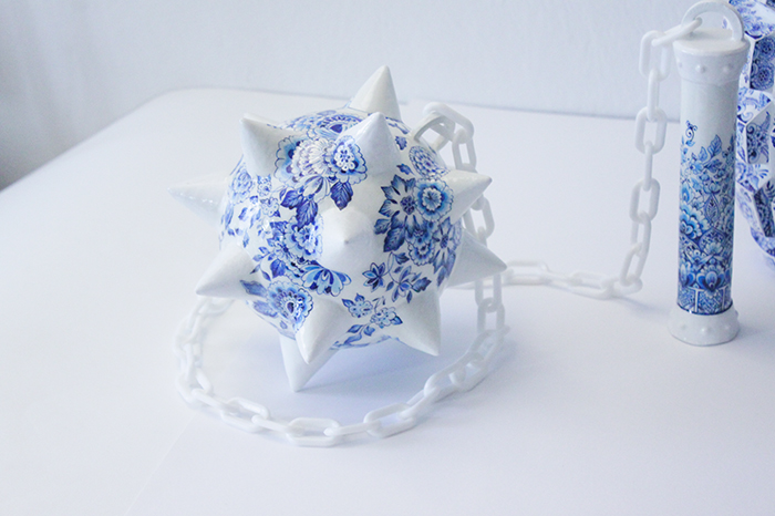 Artist Makes "Porcelain" Weapons To Explore What It Means To Be A Woman Artist Makes "Porcelain" Weapons To Explore What It Means To Be A Woman