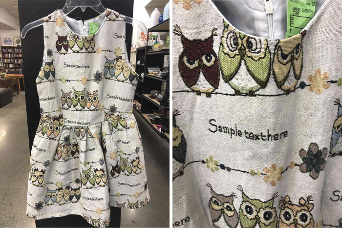 “Sample Text Here”. Dress At Oakland Salvation Army