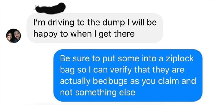 "Single Mom" Tries To Scam Person She Bought A Couch From With Fake Bed Bug Pics, Gets Owned