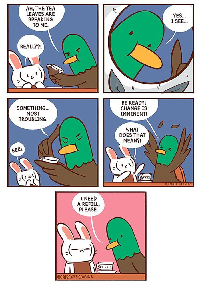 32 Wholesome Comics By Cat's Cafe That Will Brighten Your Day.