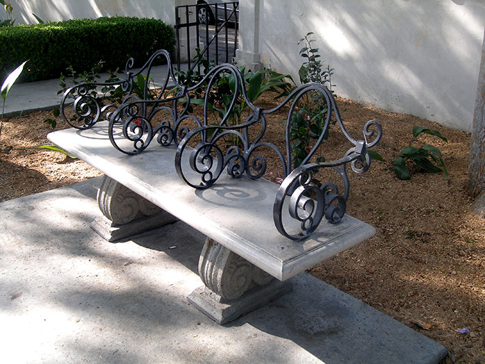 Aritistic Anti-Homeless Bench